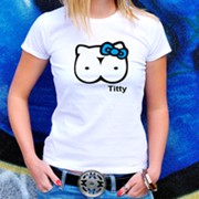 Женская футболка Titty