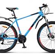 Велосипед Stels Navigator 745 D 27.5 V010 (Синий, 21, V010) фото
