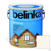 Лазурное покрытие для защиты древесины снаружи помещений "BELINKA EXTERIER" сметанно-белый /№73/ 0,75л С-000116916