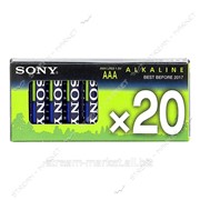 Батарейка Sony R3 Alkaline ( микропальчик ) (уп.20 шт. цена за уп.) №361532