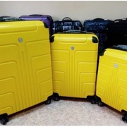 Набор из 3 чемоданов Luyida желтый фотография