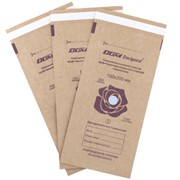 Крафт-пакеты бумажные самоклеющиеся (коричневые) ПБСП-DGM 115х200 фотография