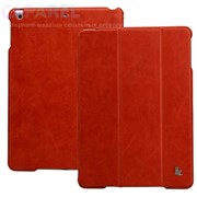 Чехлы JisonСase Vintage Premium Leather Case Red для iPad Air фотография