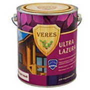 Пропитка-антисептик “Ultra Lazura №17“ золотой бор (Veres) 2,7л фотография