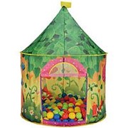 Игровая палатка Calida Садовый + 100 шаров фотография