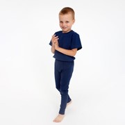 Термобельё для мальчика (кальсоны), цвет темно-синий, рост 152 см фото
