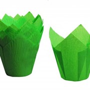 Бумажная форма “Тюльпан Зеленый “ 50 шт. 50х80 фотография