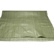 Мешок полипропиленовый зеленый и белый фото