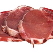 Мясо свинины. Свиной биток фото
