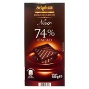 Черный шоколад Noir 74% cacao