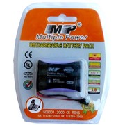 MP-102 MultiplePower аккумулятор 3,6 В Ni-Mh Упаковка 1шт. для Panasonic фотография