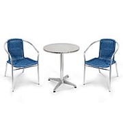 Комплект мебели LFT-3199E/T3127-D60 Blue (2+1) фотография