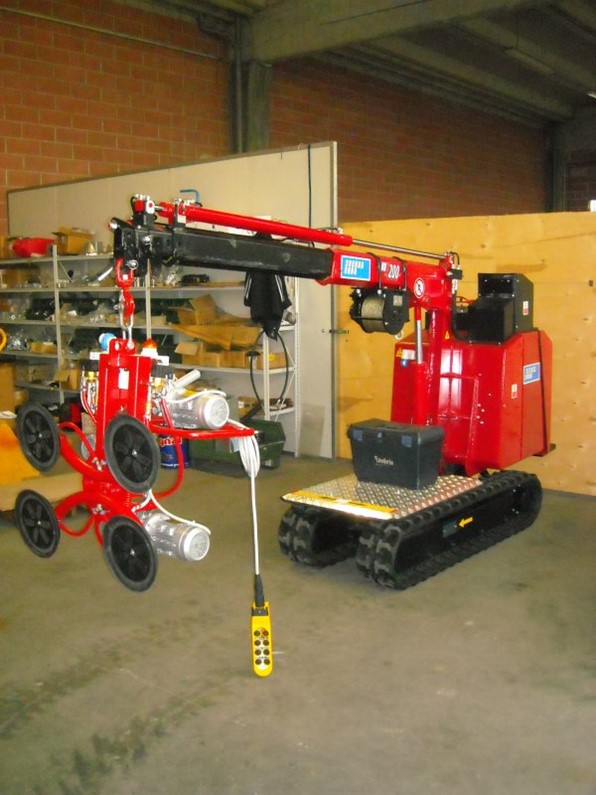 Мини-кран, кран-паук на гусеничном ходу Модель 200 Panda в Перми (Мини ...