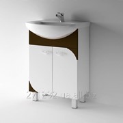 Тумба в ванную напольная серии Лаунж с умывальником Omega 65 фото