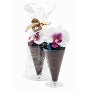 Сумка для гурманов "Парфе на основе шоколада с цветком Орхидеи"