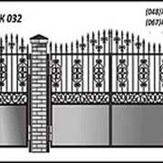 Эскиз ворот ВК 032 фото