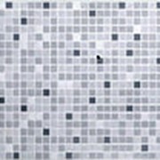Листовая панель ПВХ Мозайка Микс серый 960*480мм фотография