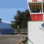 Ангар арочный двухслойный вертолетные (утепленный) фото
