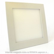Светильник светодиодный Biom PL-S15 W 15Вт квадратный белый