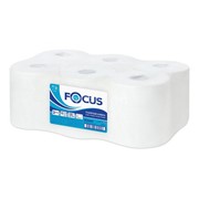Туалетная бумага для диспенсера "Focus Mini Jumbo", белая, 2-х слойная, 170 м./12 шт. в упаковке