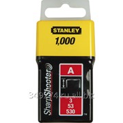 Скоба для степлера Stanley 6 мм тип А (5/53/530) 1000шт (7тыс/кор) 1-TRA204T