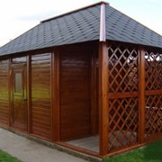 Продолговатая беседка №65 фото