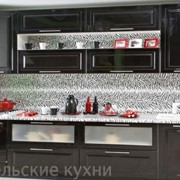 Кухня Дизайн черный арт. ПМ007