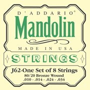 Струны для мандолины D`ADDARIO J62 фото