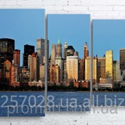 Модульна картина на полотні Панорама New York код КМ100130-052 фотография