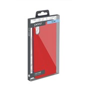 Чехол клип-кейс PERO LIQUID SILICONE для Samsung A11/M11 красный фотография