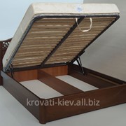 Деревянная кровать “Глория“ с подъемным механизмом фотография