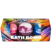 Набор бурлящих шаров Savonry Bath Bomb, 3 шт.