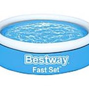 Бассейн надувной Bestway Fast Set, 183 х 51 см, от 6 лет, 57392 фото