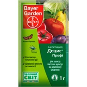 Инсектицид Децис Профи 25 WG 1 грамм Bayer Garden