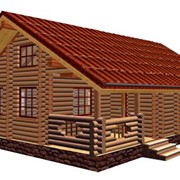 Строительство деревянных домов. фото