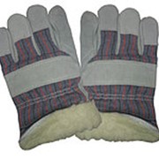Перчатки спилковые “Трал“ утепленные иск.мех РТ2110 фотография