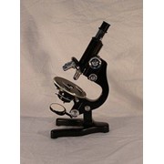 Микроскоп монокулярный раритетный фотография