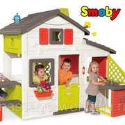 Игровой детский домик с кухней Friends House Smoby 810200( аналог 310209) фото