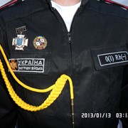 Аксельбант уставной солдатский, курсантский (капрон желтый)