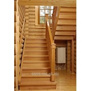 Лестница деревянная фотография
