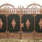 Кованные изделия ворота в караганде фото