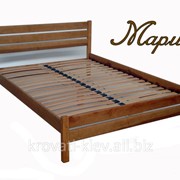 Деревянная кровать “Мария“ фотография