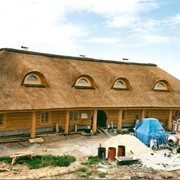 Новая конструкция Крыши с камыша фото
