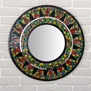 Панно зеркальное “Три круга“ 60х1х60 см фото
