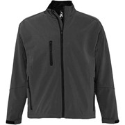 Куртка мужская на молнии RELAX 340 темно-серая, размер 3XL фотография