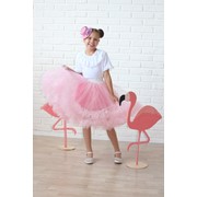 Пышная юбочка “Розовый фламинго“ фото