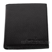 Портмоне 55A flat black Кожа Украина фото