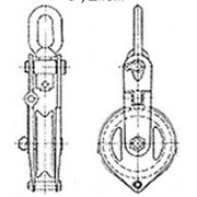 Канифас-блок для стального каната 5,0 т