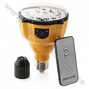 Светодиодная умная лампочка с пультом с аккумулятором е27 6w e27bat6w_remote фото
