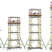 Передвижная сборно-разборная вышка “АТЛАНТ” с рабочей площадкой 1,2 х 2,0 высотой до 6 м фото